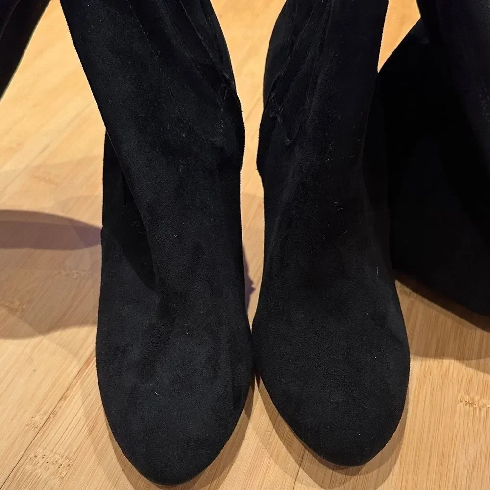 Dolce Vita Elegant Black Over-the-Knee Boots